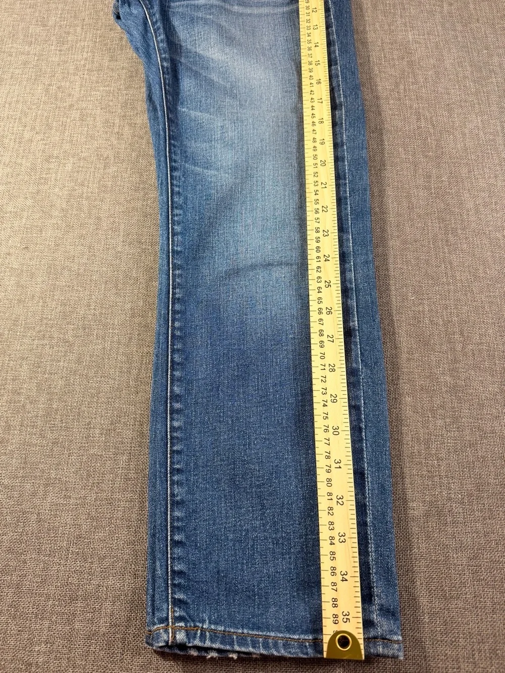J. Crew Medium Blue Straight-Leg Jeans